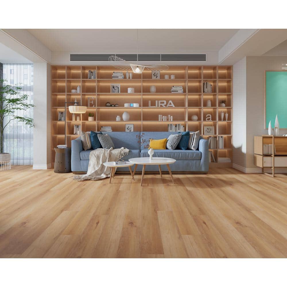 Montserrat 9" x 60" x 8mm Oak Click Lock SPC Luxury Vinyl Plank