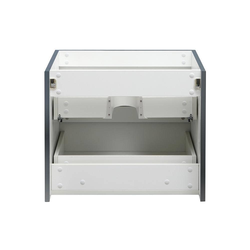 Valencia 24" Wall Mount Single Sink Bathroom Vanity Base Only (Top and Sink Not Included)