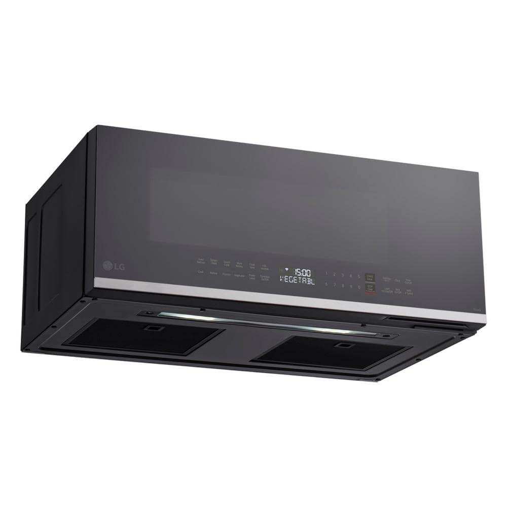 LG 1.3 Cu. Ft. Smart Low Profile Over-the-Range Microwave Oven with Sensor Cook