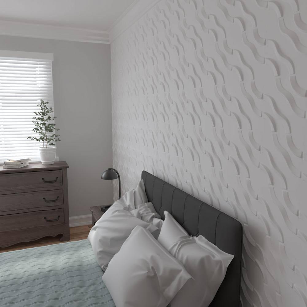 Ekena Millwork Lane EnduraWall Decorative 3D Wall Panel (Set of 10)