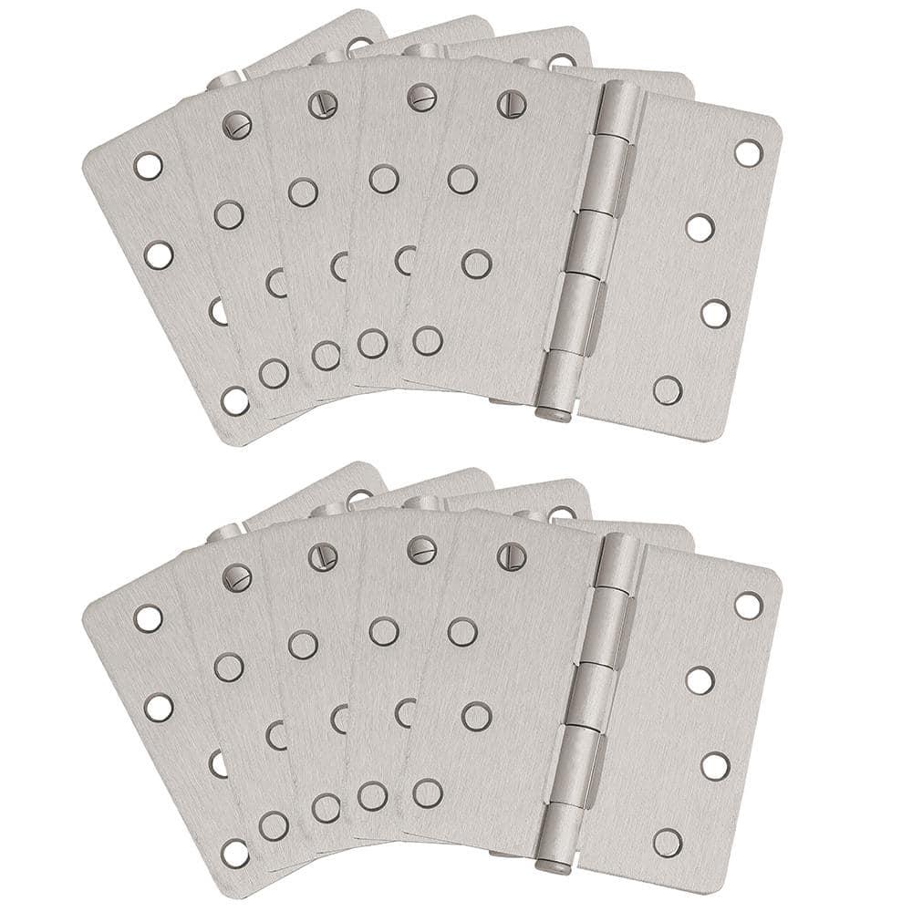 Design House 4" H x 4" W Butt Bearing Door Hinges (Set of 10)