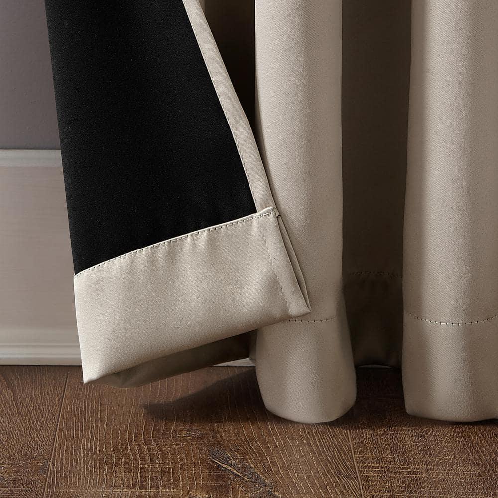 Sun Zero Sun Zero Oslo Theater Grade Extreme 100% Blackout Rod Pocket Curtain Panel