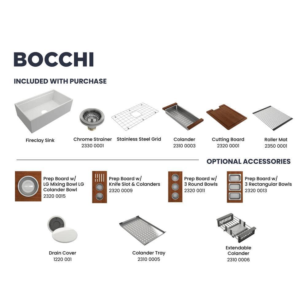 Contempo 33'' L Farmhouse Apron-Front Fireclay Kitchen Sink