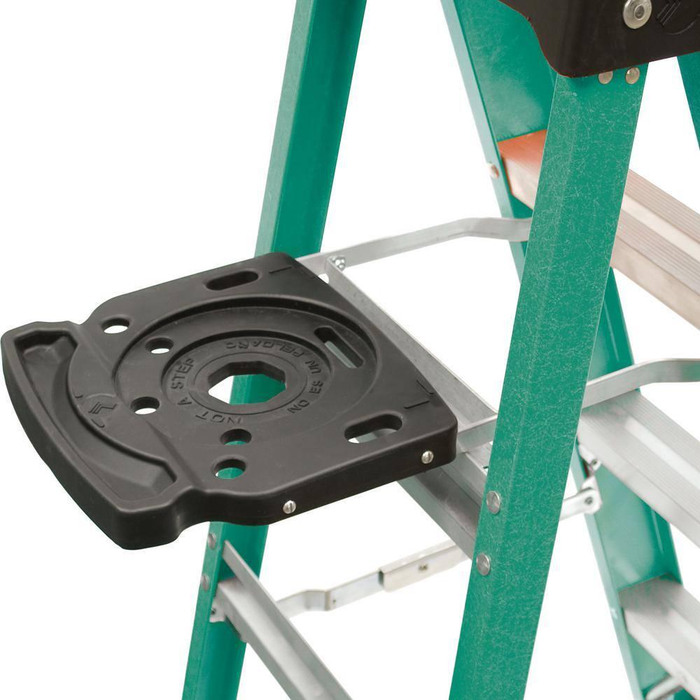 Louisville Ladder 4 ft. Fiberglass Step Ladder with 225 lbs. Load Capacity Type 2 Duty Rating