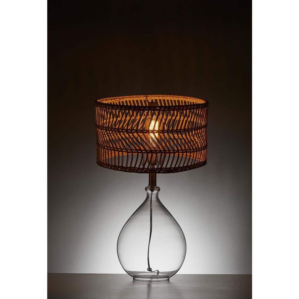 Teardrop Glass Table Lamp