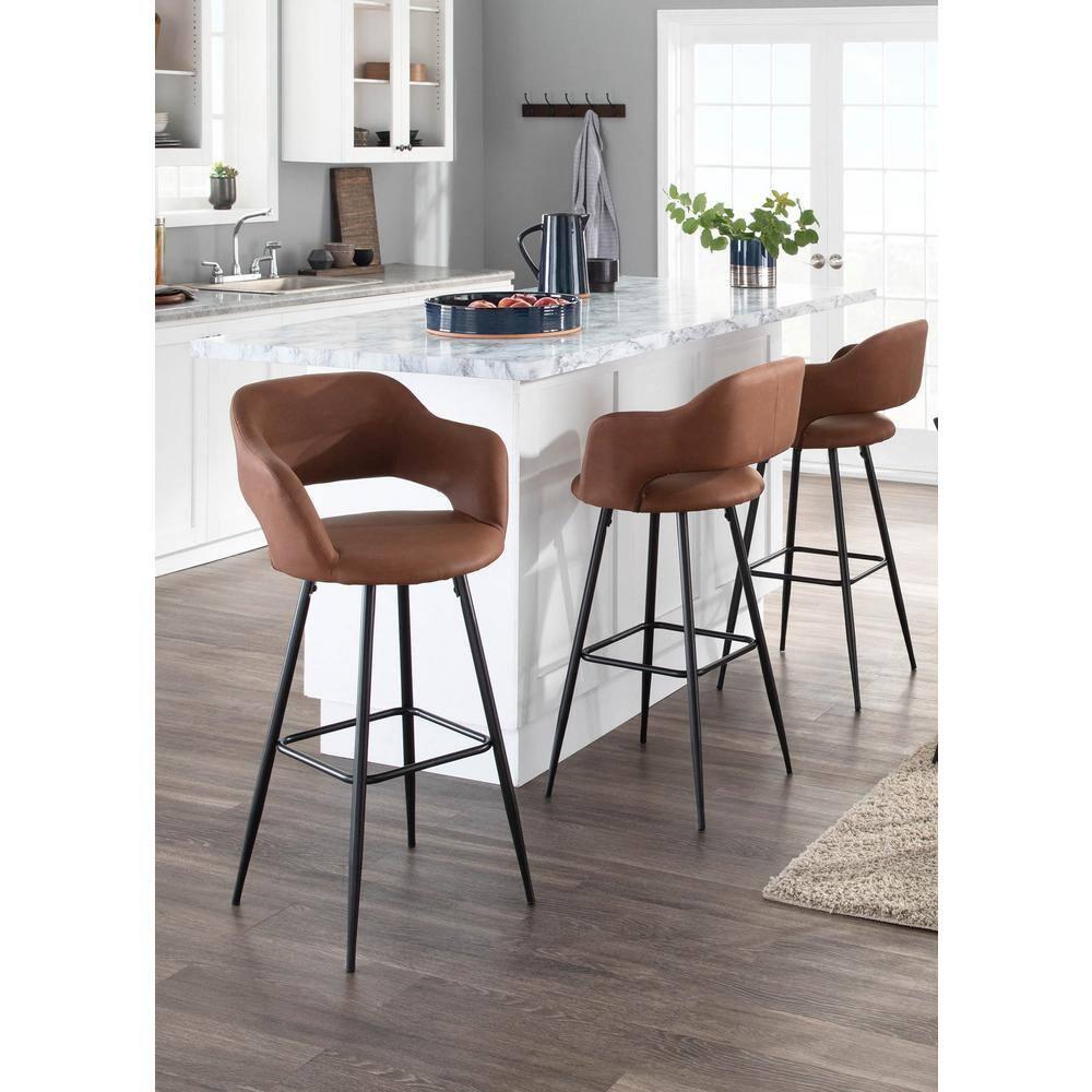 Margarite Fixed-Height Barstool - Set Of 2