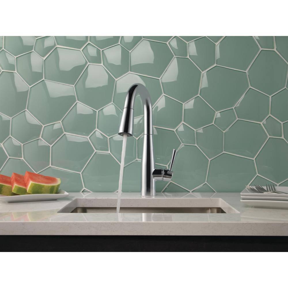 Essa Pull Down Sprayer Bar Faucet, Single Handle Prep Sink Faucet