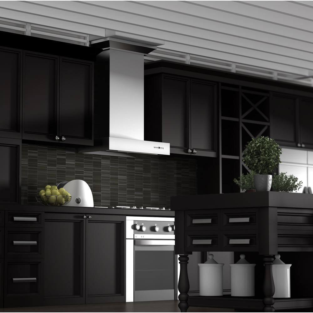 ZLINE ZLINE 36 in. Ducted Professional Wall Mount Range Hood in Stainless Steel (KECOM-36)