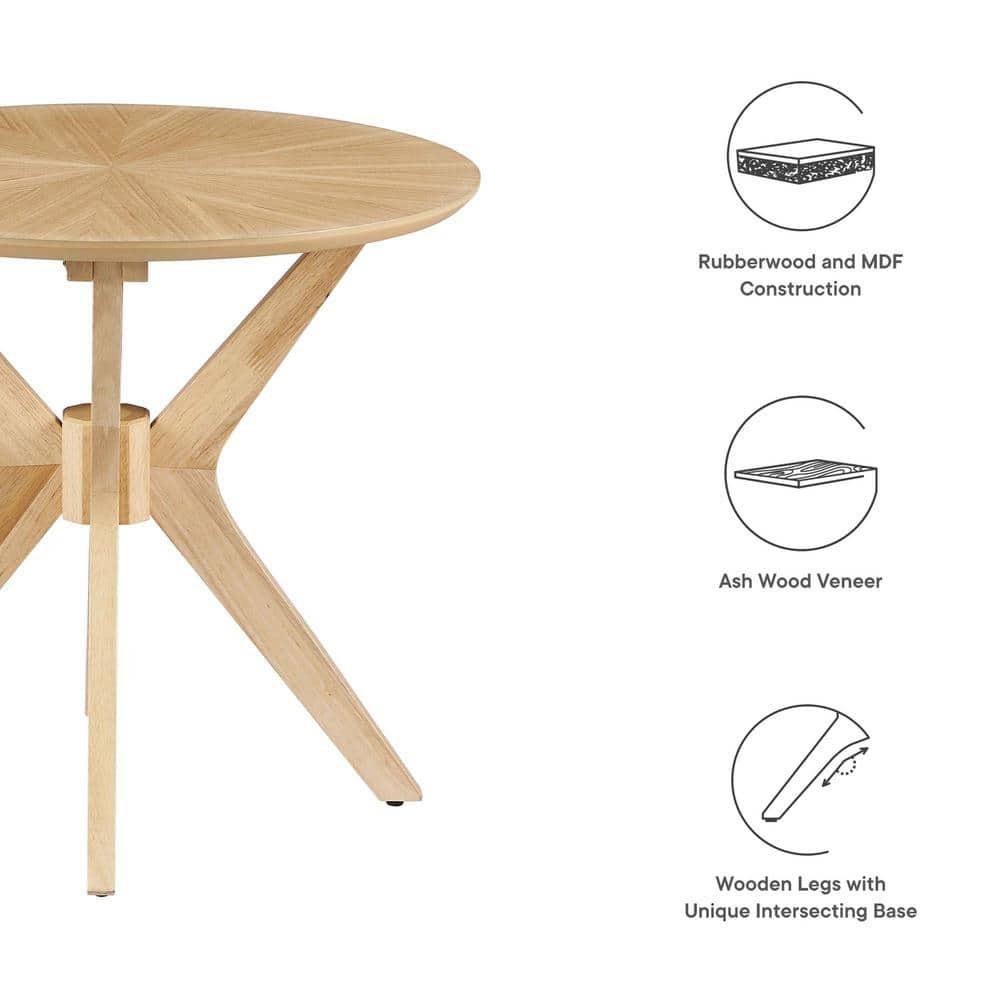 Modway Crossroads Pedestal End Table | Wayfair