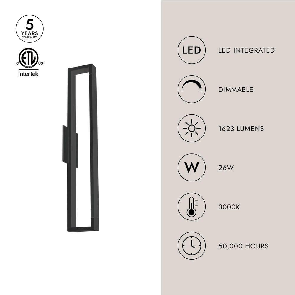 Kuzco Lighting Swivel Aluminum LED Flush Mounted Sconce