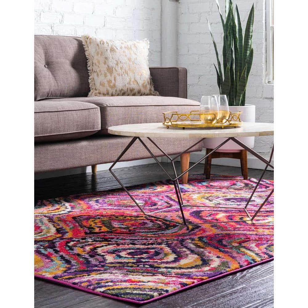 Unique Loom 9' 0 x 12' 2 Multi Estrella Magnolia Area Rug
