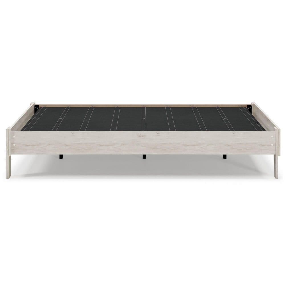 Queen Socalle Platform Bed Natural - Signature Design by Ashley