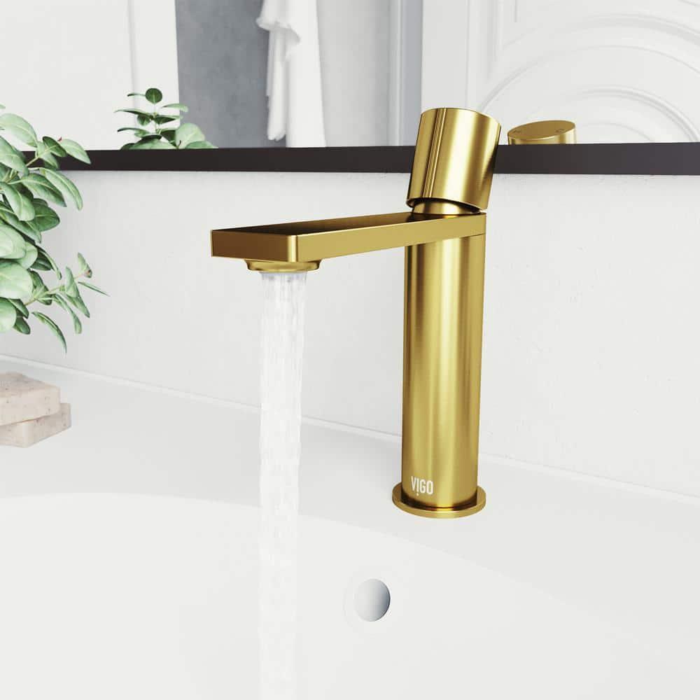 Halsey 7" H Single Handle Single Hole Bathroom Faucet