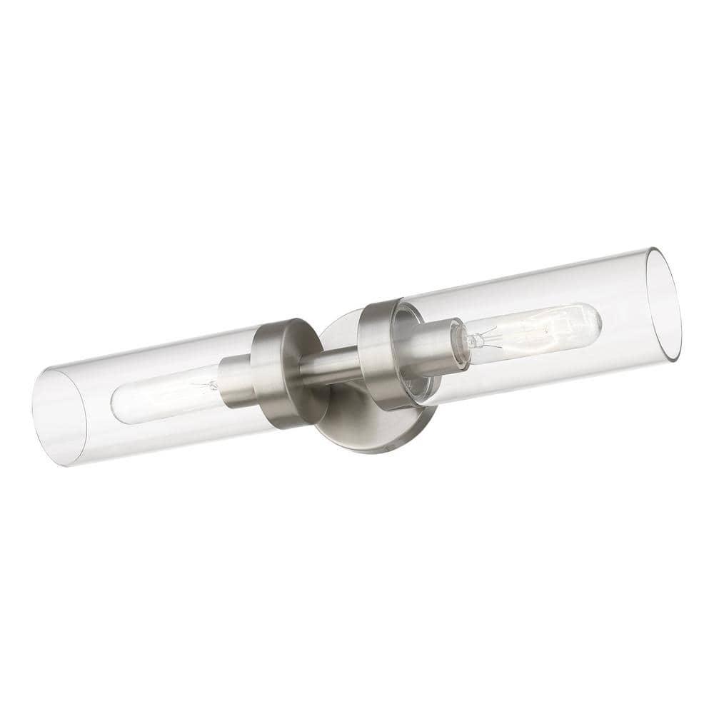 Livex Lighting Ludlow 2 - Light Vanity in  Brushed Nickel