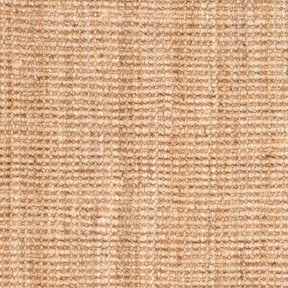 SAFAVIEH Natural Fiber Delmar Braided Jute Area Rug, Natural, 6' x 9'