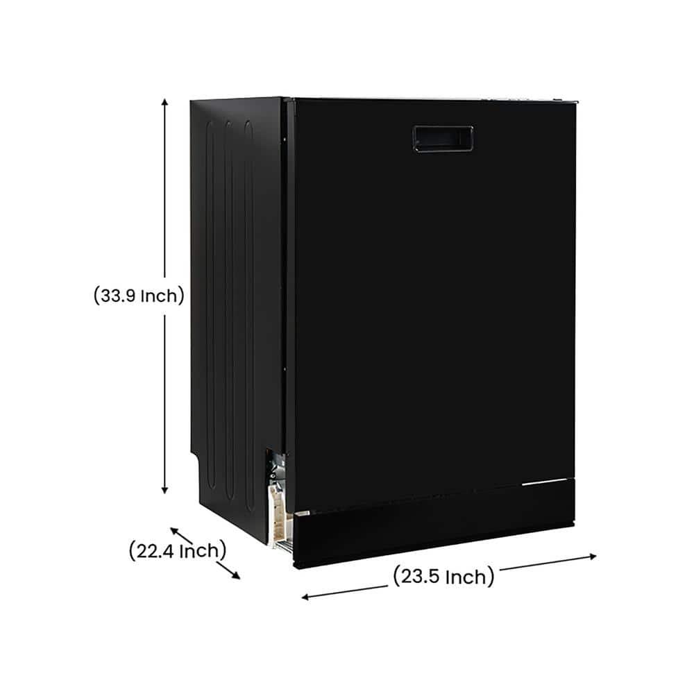 Equator 24 in Dishwasher Top Control 3 Rack 15 place 3.4g QUIET 51 dB 110V EStar