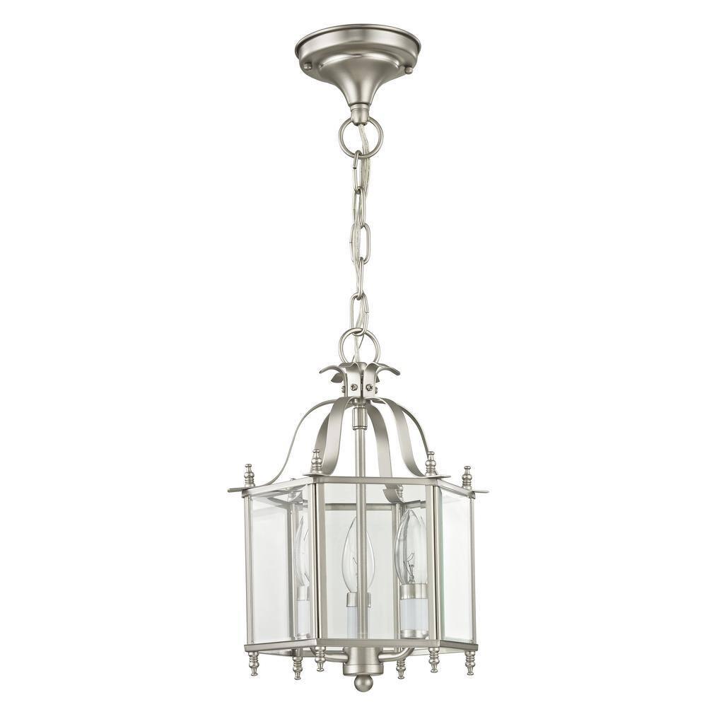 Livex Lighting Livingston 3 - Light Chandelier in  Brushed Nickel