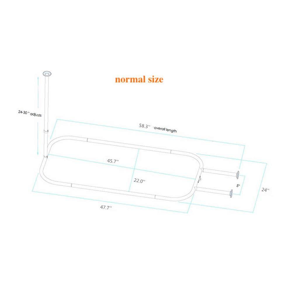 Utopia Alley 58'' D-Shaped Enclosure