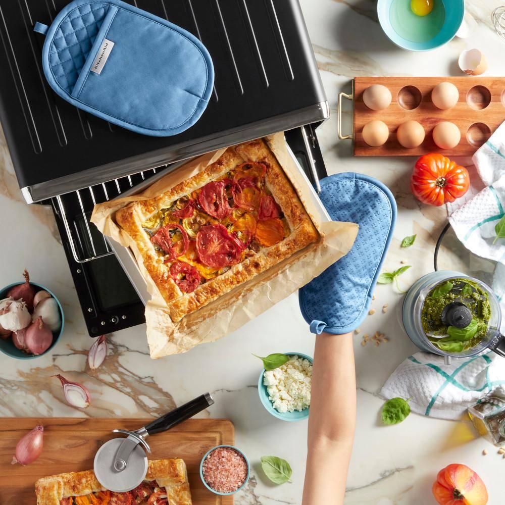 KitchenAid® KitchenAid Asteroid Solid Diamond Potholder (Set of 2)