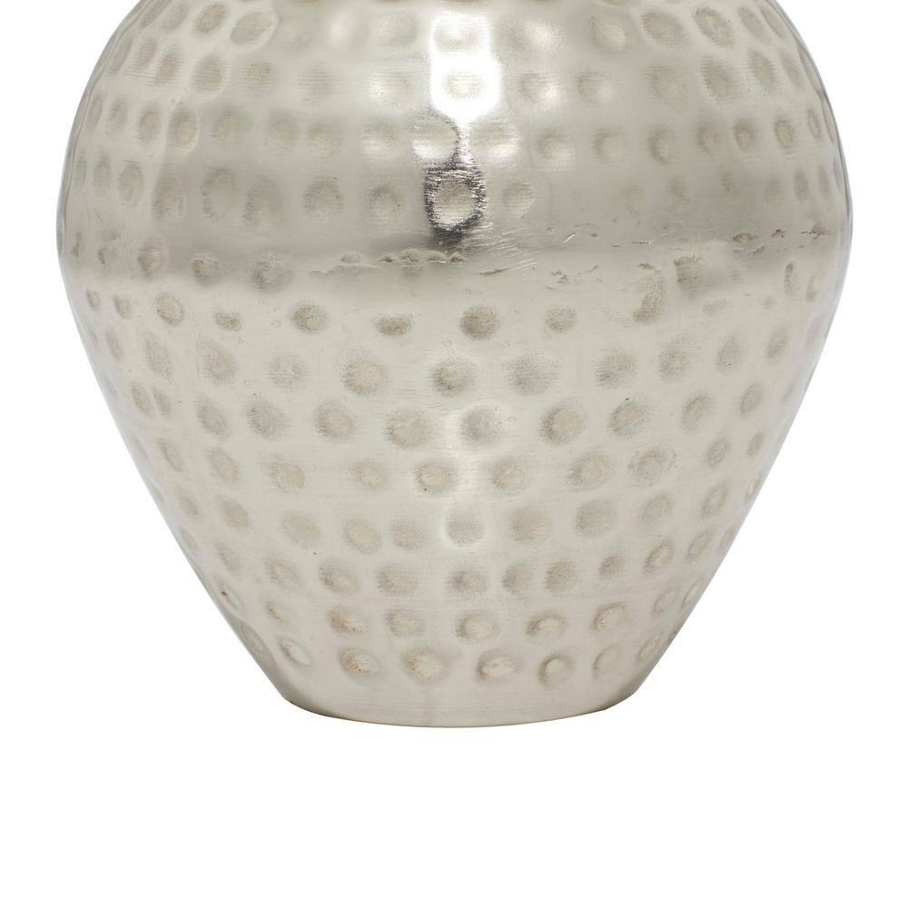 Trent Austin Design® Montevallo Silver Metal Hammered Living Room Decorative Jars