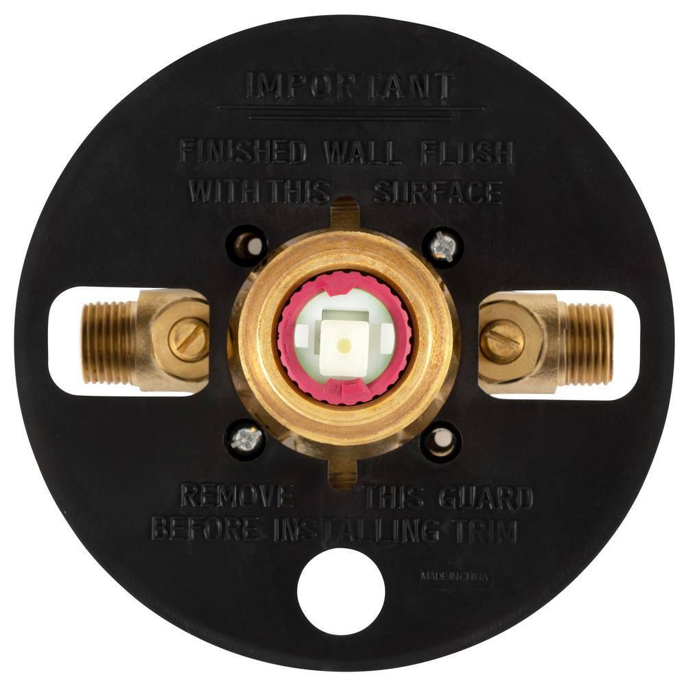 Tru-Temp Pressure Balanced Mixing Valve with Round Trim
