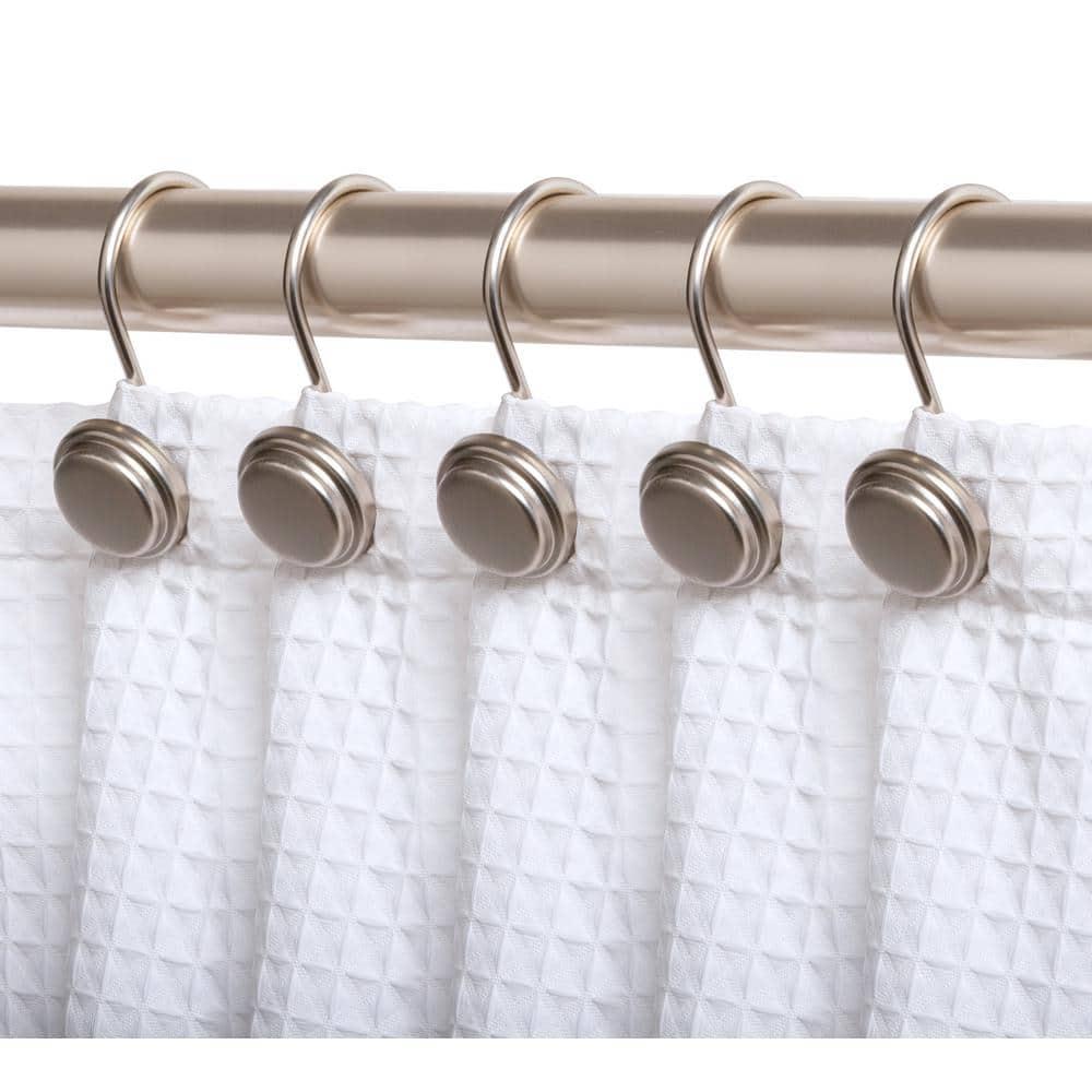 Utopia Alley Alley Steel Shower Curtain Hook (Set of 12)