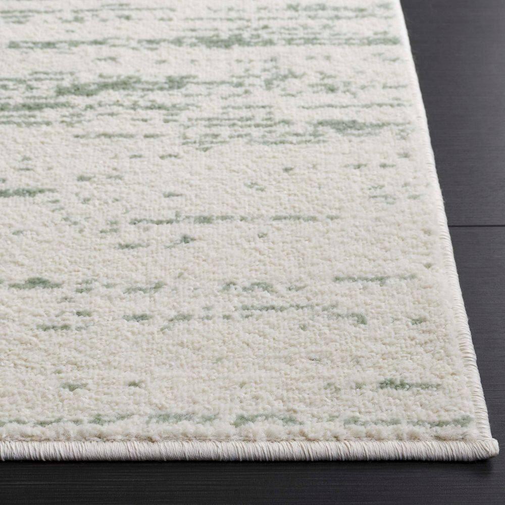 SAFAVIEH Adirondack Esmond Abstract Area Rug, Sage/Ivory, 8' x 10'