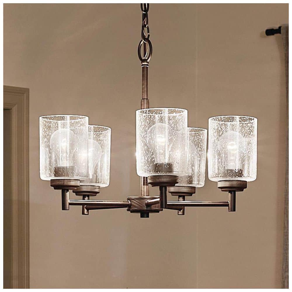 Winslow 5 - Light Dimmable Classic / Traditional Chandelier