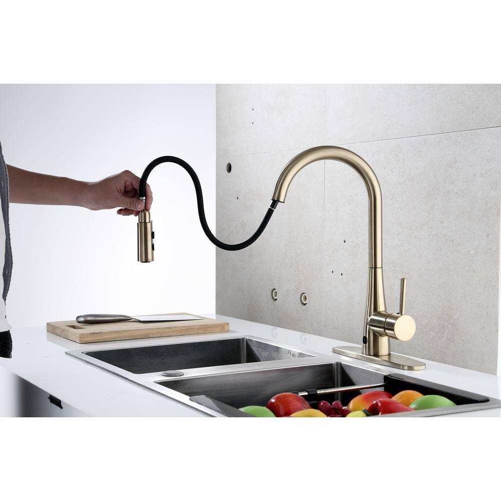 RunFine Group Pull Down Touchless Kitchen Faucet