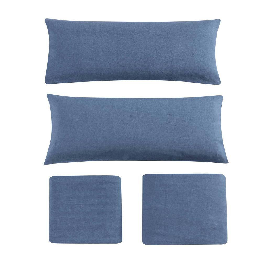 Eddie Bauer Eddie Bauer Solid Cotton Flannel Sheet Sets