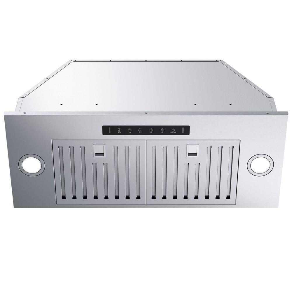 36'' VIKIO 900 Cubic Feet Per Minute Ducted Insert Range Hood with Baffle Filter and Light Included
