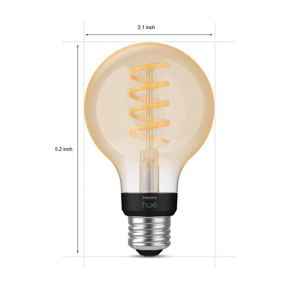 Philips Hue LED Filament Light Bulb