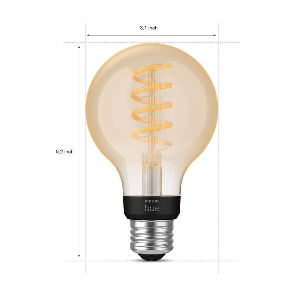 Philips Hue LED Filament Light Bulb
