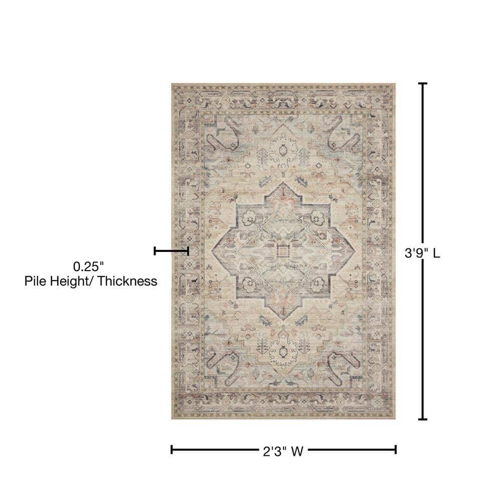Loloi II Hathaway Printed Oriental Multi / Ivory Area Rug