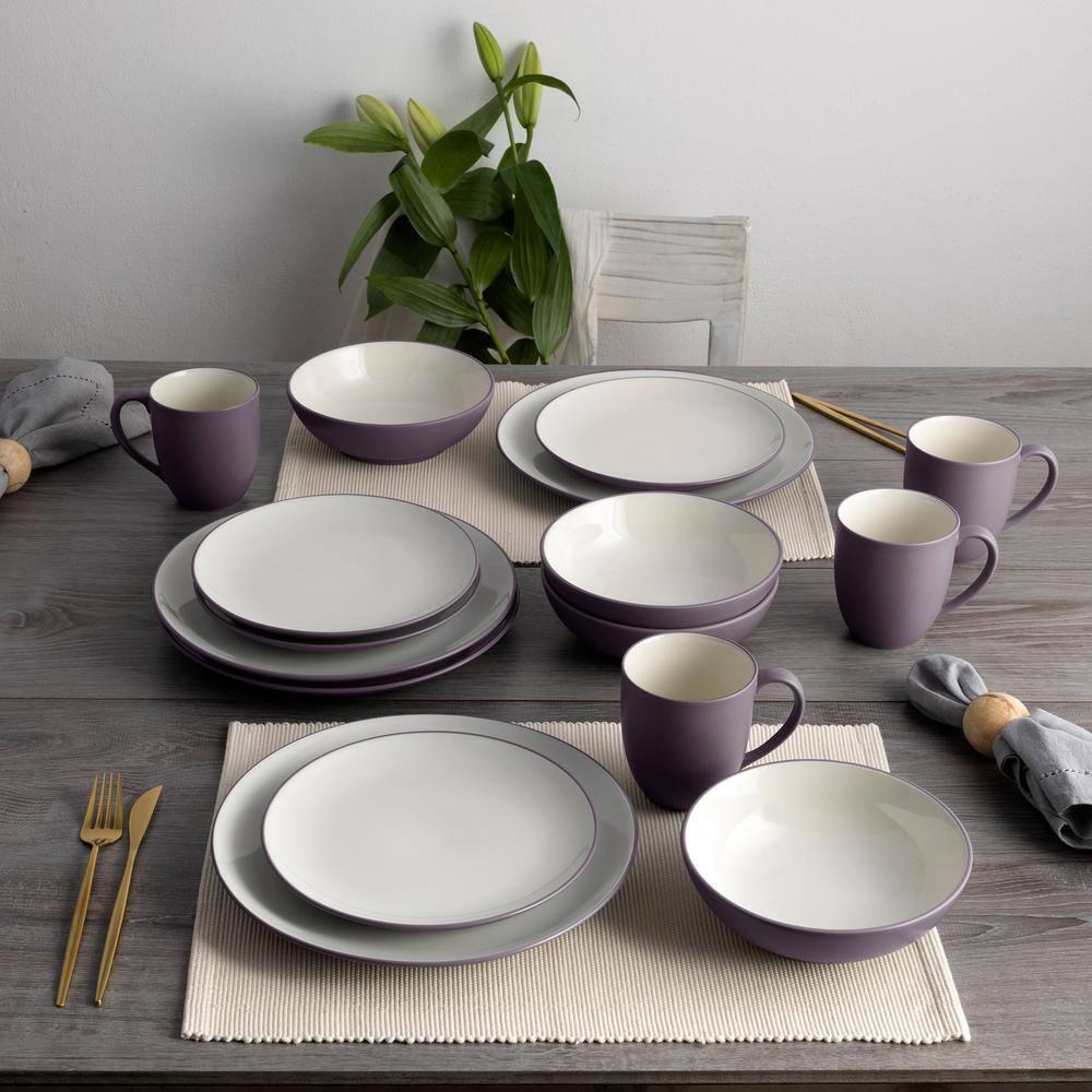 Noritake Noritake Colorwave 16-Piece Coupe Dinnerware Set, Service for 4