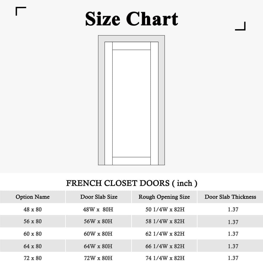 ARK DESIGN 1 Lite Mirrored Prefinished Door Slab Solid Manufactured Wood Core Standard Door