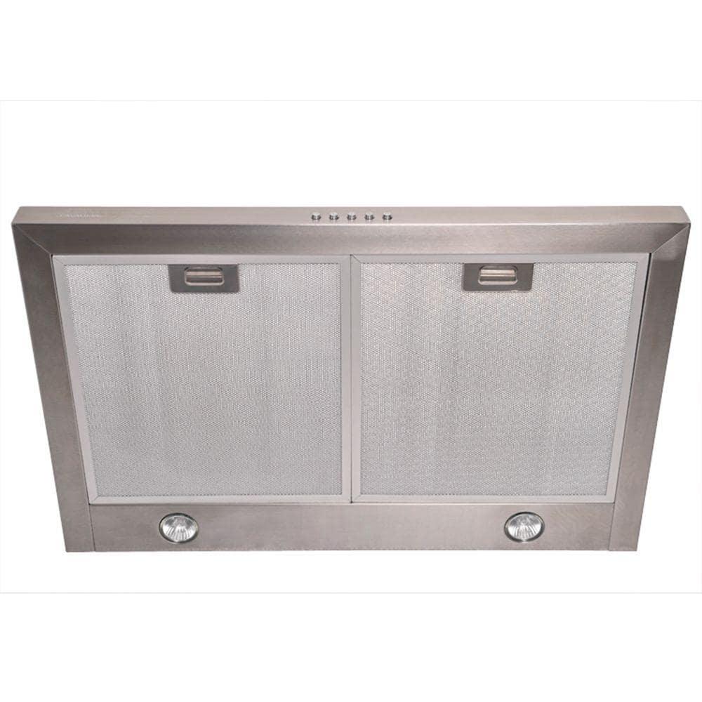 Cavaliere 30" Stainless Steel 93 CFM Ducted (Vented) Under Cabinet Range Hood with Mesh Filter