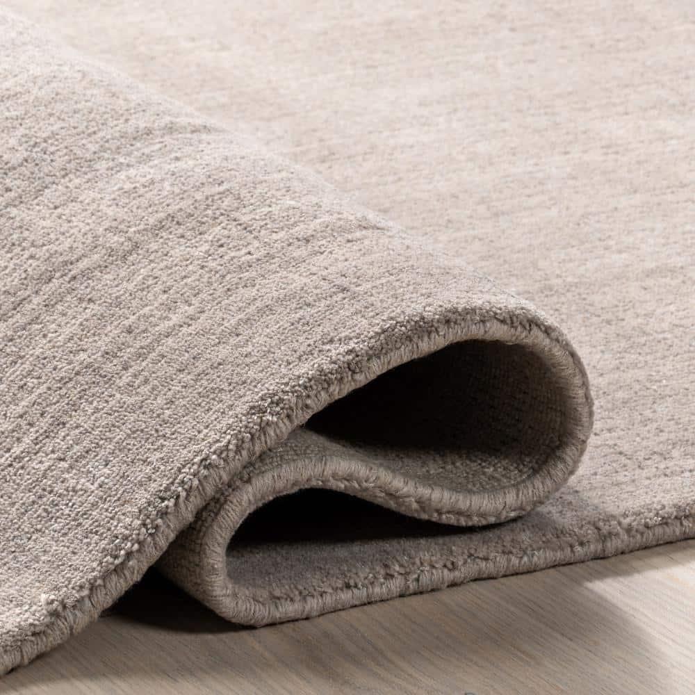 Lahjar Speckled Wool Blend Area Rug