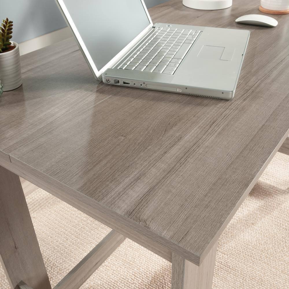 Sauder Writing Desk in Silver Sycamore