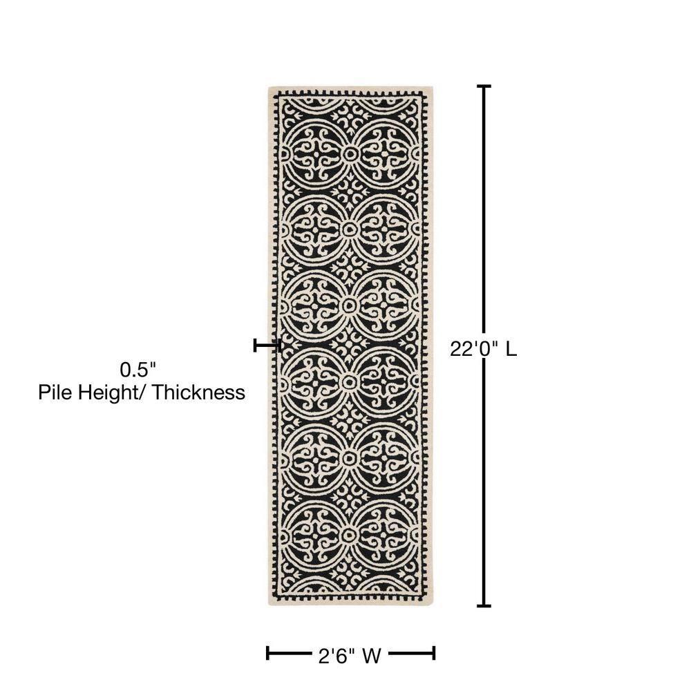 Cambridge CAM123 Hand Tufted Area Rug  - Safavieh