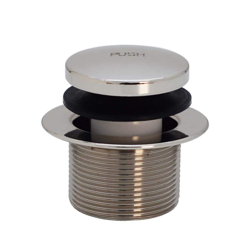 1-1/2" Coarse Thread Tip-Toe Bathtub Leg Drain with One-Hole Overflow