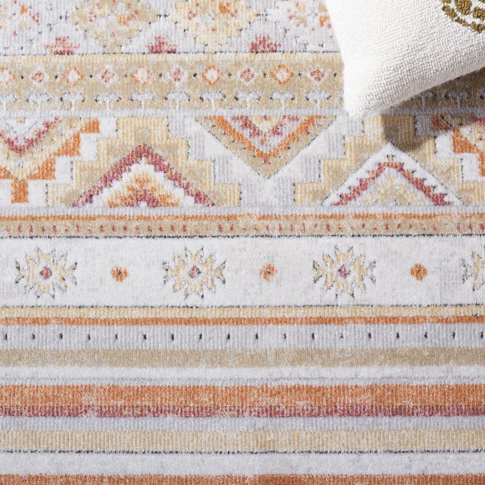Cabana CBN551 Power Loomed Indoor and Outdoor Runner Rug - Ivory/Beige Gold - 2'2"x9' - Safavieh.