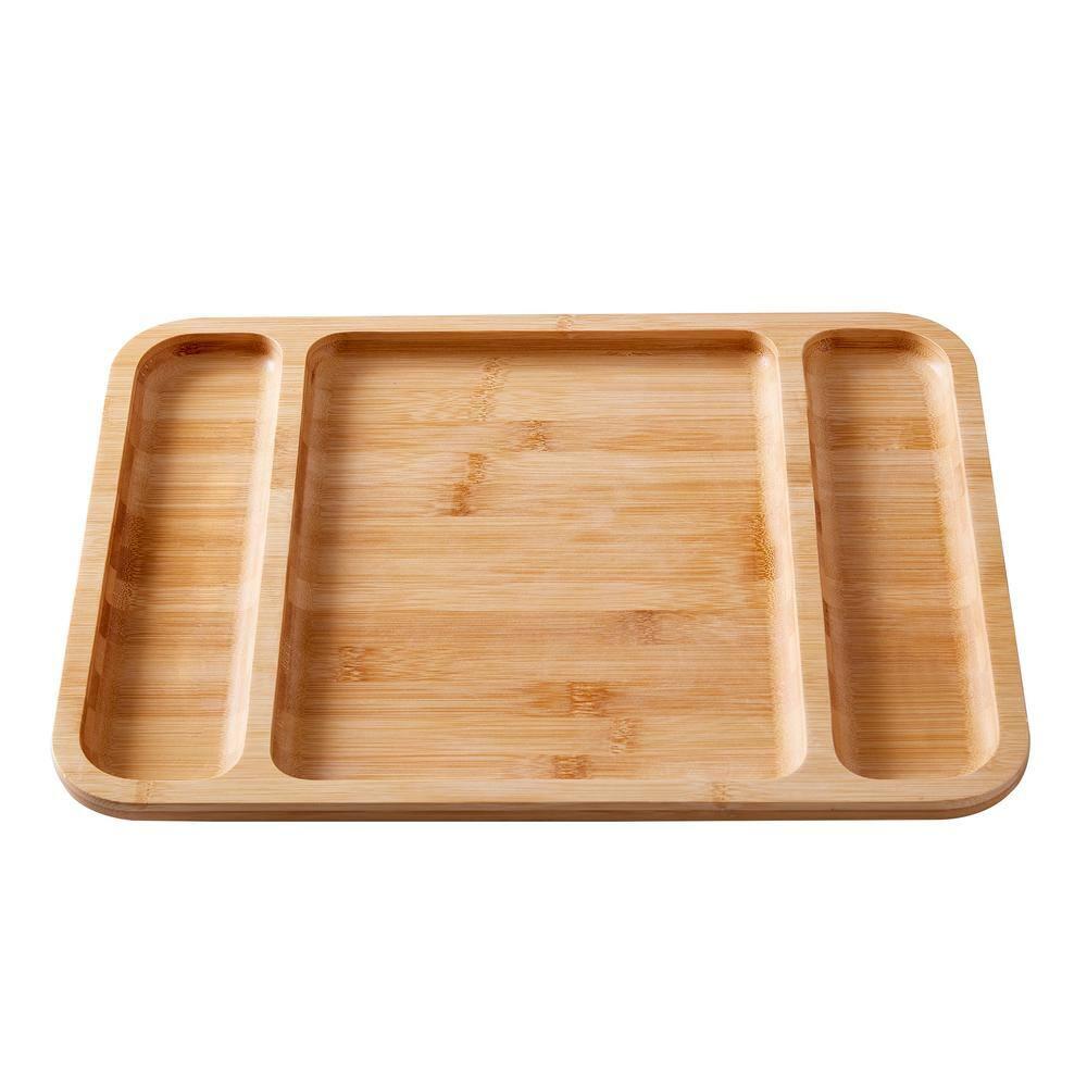 Farberware Farberware Build-A-Board 11 x 14 in. Bamboo Charcuterie Board With Locking Lid