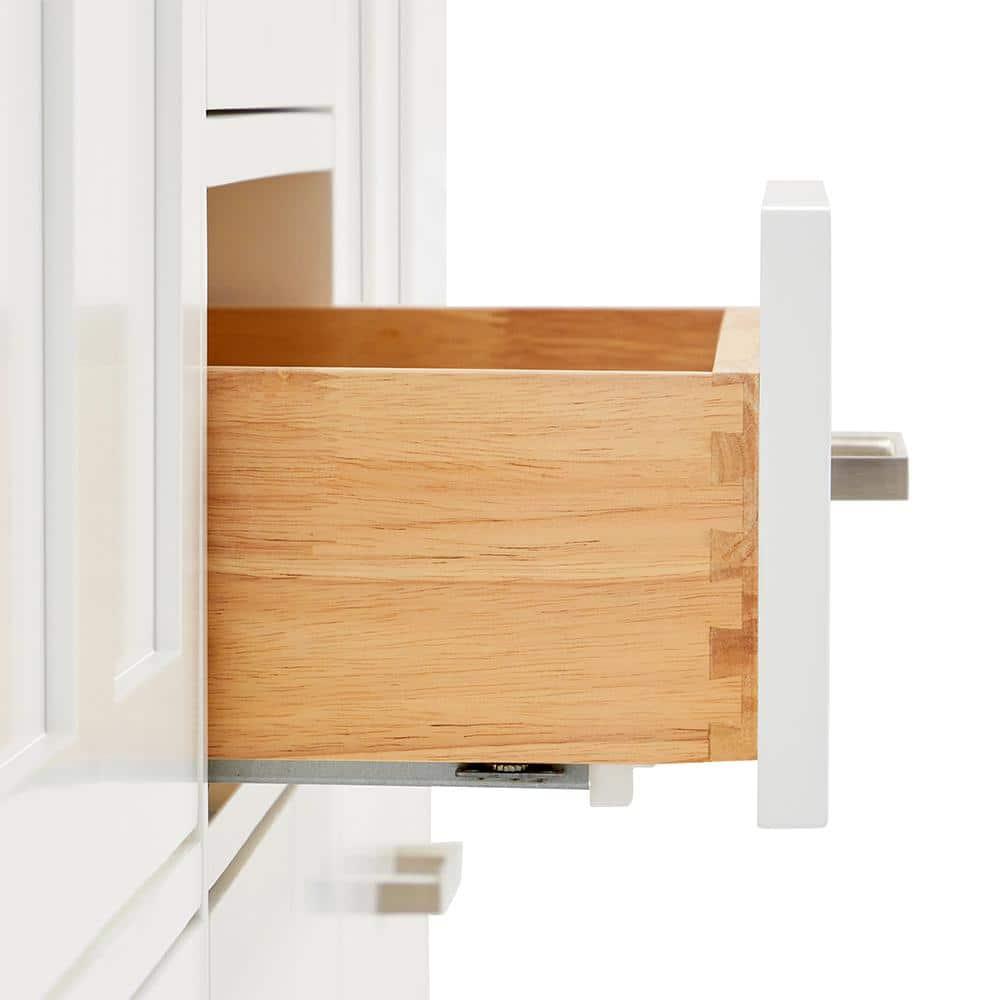 Ariel A067s-Bc Cambridge 66" Single Free Standing Vanity Cabinet Only - White