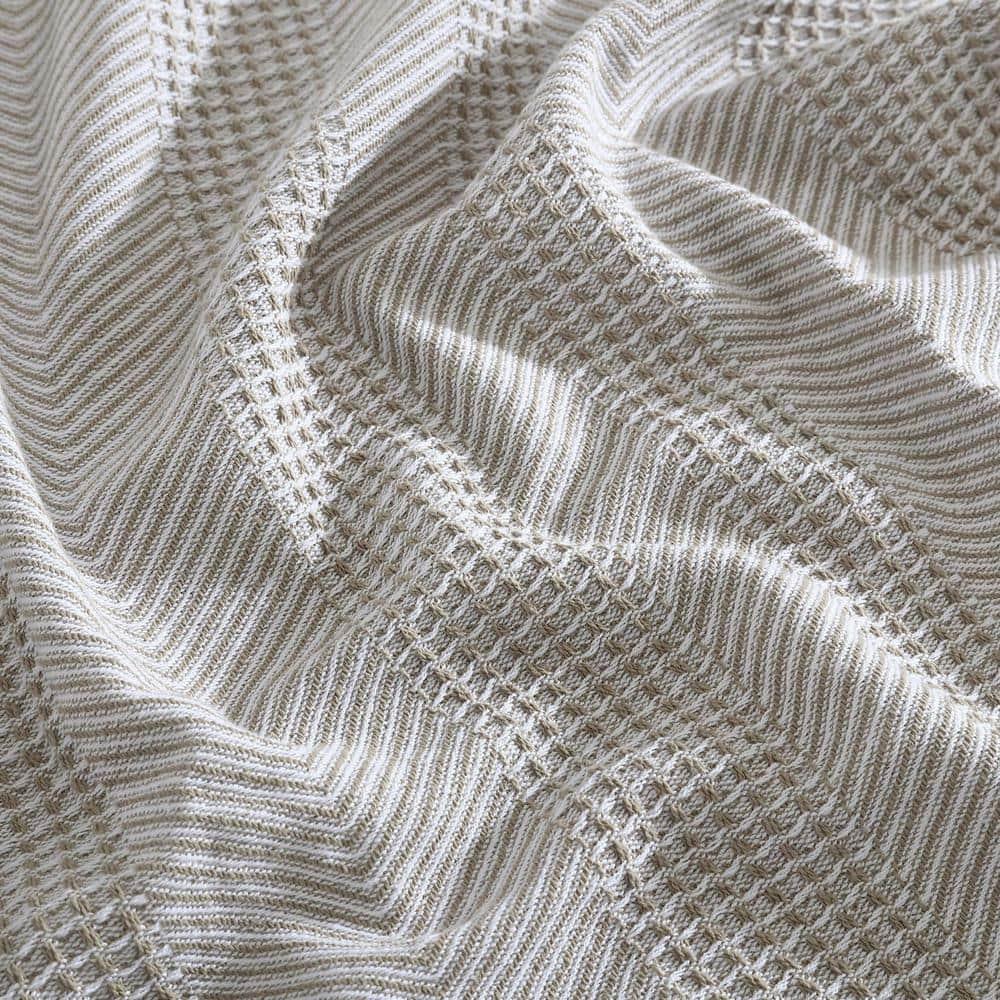 Nautica Nautica Chevron Stripe Cotton Blanket