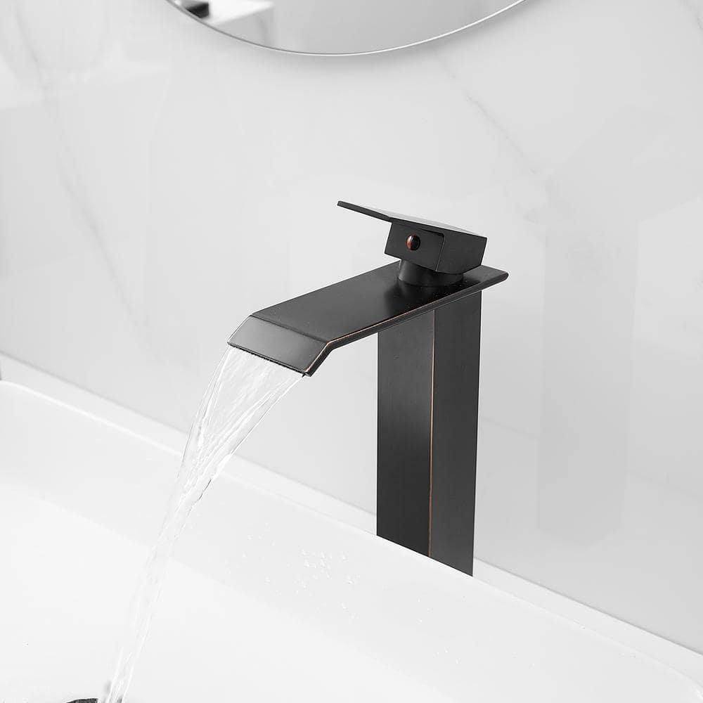 Vessel Sink Faucet Single-handle Bathroom Faucet with Drain Assembly