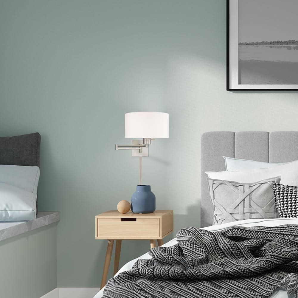 Livex Lighting 1 - Light Wall Light in  Brushed Nickel