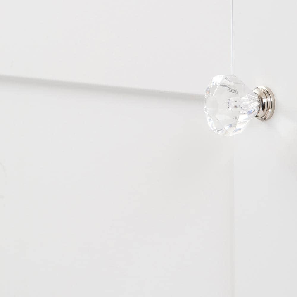 Crystal Palace 1 1/4" Length Geometric Knob
