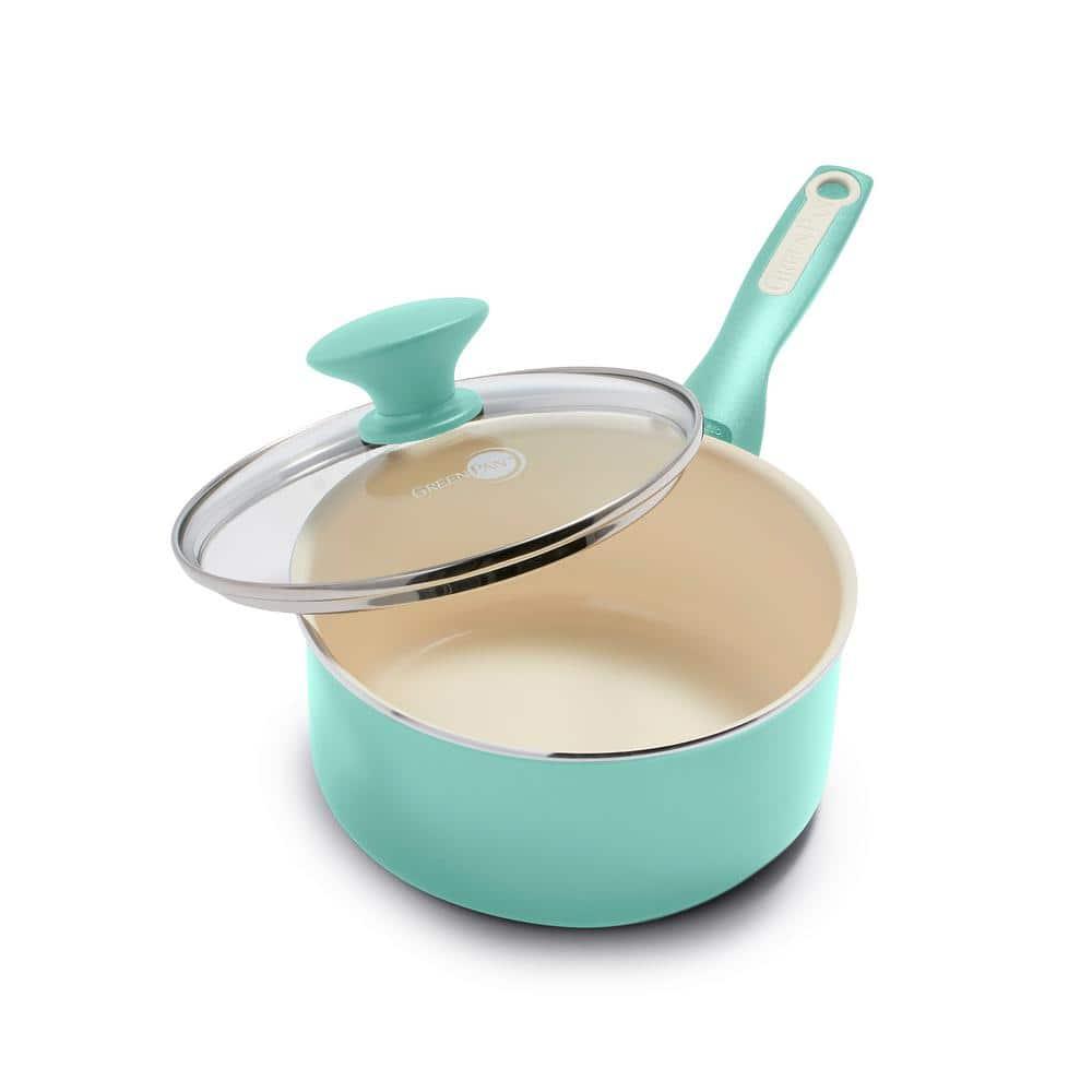 GreenPan GreenPan Rio Healthy Ceramic Nonstick 2 qt. Saucepan with Lid