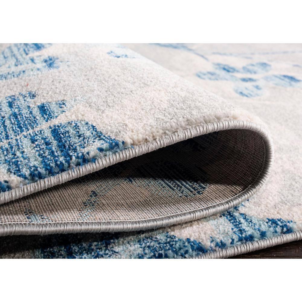 Evoke EVK236 Power Loomed Area Rug - Grey/Light Blue - 8'9"x11'9" - Safavieh.